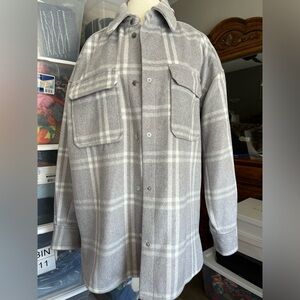 Grey Shacket
